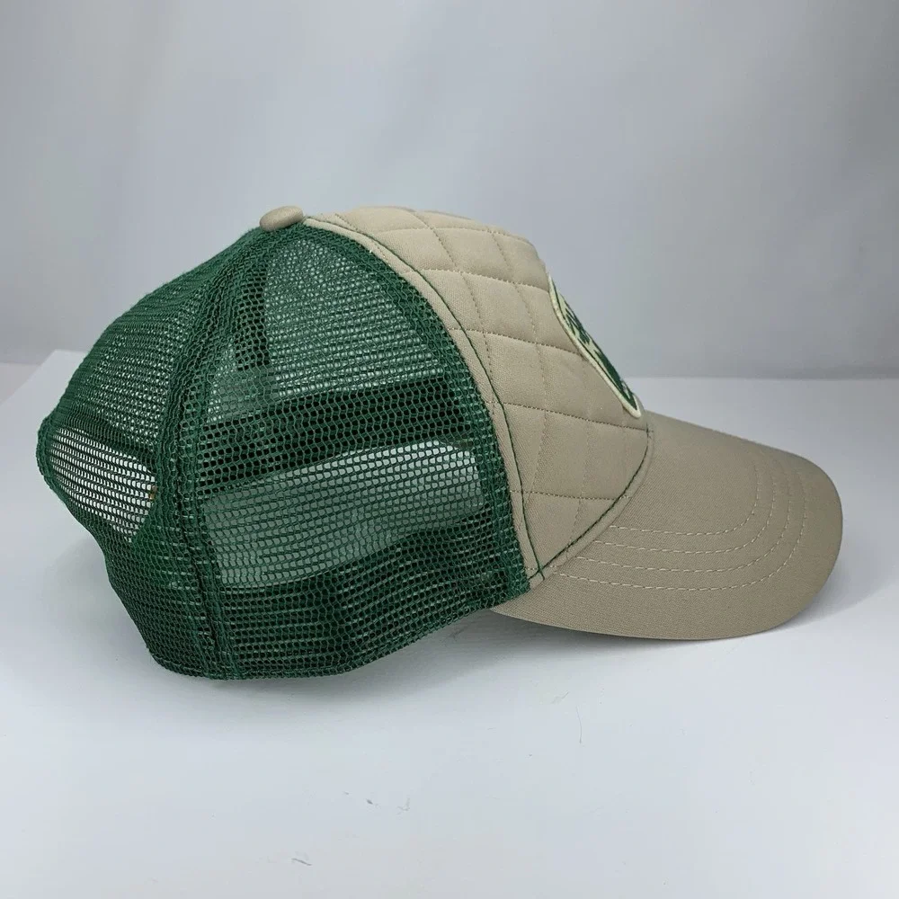 Hochatime Patch Hat Hochatown OK Quilted Green Mesh Adjustable Snap Baseball Cap